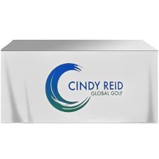 Full Color Custom 4-Sided Table Skirt - 6 ft.