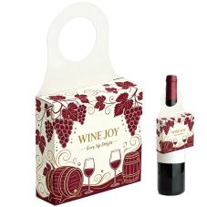 Full Color Custom Bottle Hanger Box - 3.54"w x 3.54"h x 1.2"d