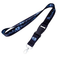 Full Color Custom Lanyard w/ Buckle Release - .75"w