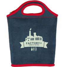 Denim-Neoprene Custom Lunch Tote