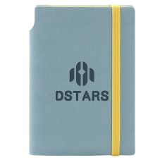 Custom Pocket Journals w/ Pen Holder - 4"w x 5.5"h