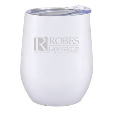 Vacuum Insulated Custom Wine Tumbler - 12 oz.