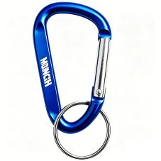 Classic Aluminum Custom Carabiner w/ Key Tag