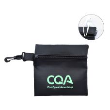 Ripstop Custom Travel Pouch w/ Clip