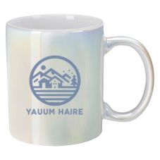 Custom Iridescent Ceramic Mug - 11 oz.