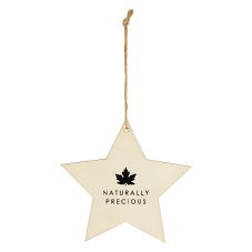 Custom Wood Ornament - Star