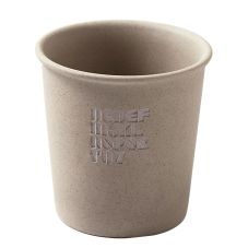 Custom Engraved Paper Cup Style Ceramic Cup - 10 oz.