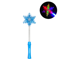 Custom LED Light-Up Snowflake Wand