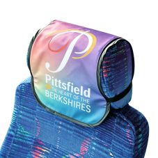 Full Color Custom Bus Head Rest Cover