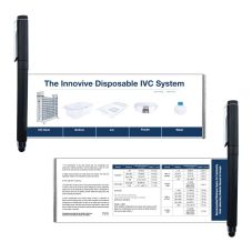 Full Color Custom 2-in-1 Banner Pen w/ Stylus