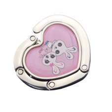Full Color Custom Heart Shape Purse Hanger