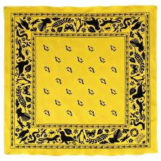 Full Color Custom Multi-Function Cotton Bandana - 22" x 22"