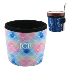 Full Color Custom Neoprene Ice Cream Holder