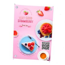 Full Color Mini Custom Banner Kit - 11.75" x 17"