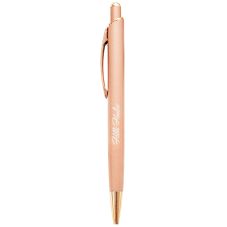 Custom Metal Pen w/ Rose Gold Trim