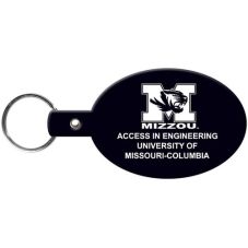Custom Oval Soft Key Tag