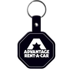 Stop Sign Shaped Promotional Key Tag