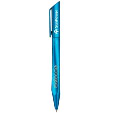 Custom Glossy Tri-Barrel Twist Ballpoint Pen