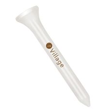 Custom Biodegradable Wood Golf Tees - 2.125"
