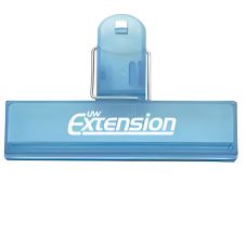 Custom Good Value Bag Clip - 4"