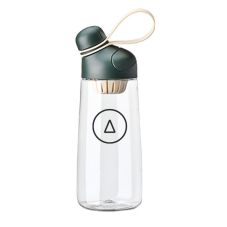 Custom Leakproof Water Bottle w/ Silicone Strap - 20oz.