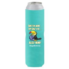 Full Color Custom Tall Boy Collapsible Can Coolers 