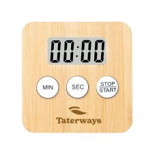 Custom Magnetic Bamboo Mini Timer