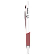 Custom Rainbow White Bar Ballpoint Pen