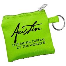 Sporty Ear Buds in Custom Imprinted Pouch