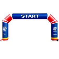 Full Color Custom 50' Indoor/Outdoor Inflatable Arch Display Kit