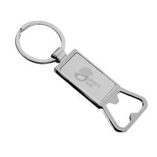 Custom Rectangle Bottle Opener Keychains