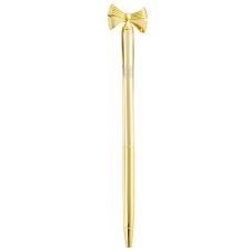 Custom Bowknot Twist Action Metal Pen