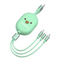 Custom Retractable 3 in 1 USB Cable Phone Charger