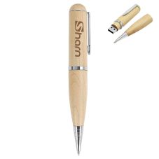 Executive Wooden Custom USB Pen