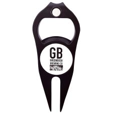 Full Color Custom Divot Tool Bottle Opener