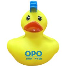 Custom Punk Rubber Duck - 2.4" x 2.1" x 2.6"