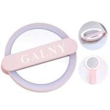 Custom Handheld Swivel LED Compact Makeup Mirror