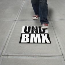 Full Color Adhesive Outdoor Textured Floor Custom Graphics - 17" x 23"