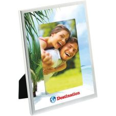 Full Color Brushed Aluminum Custom Frames - 4" x 6"