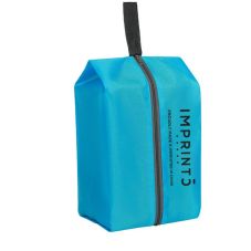 Custom Lightweight Storage Shoe Bags w/ Zipper Closure - 15.5"w x 7.5"h x 6"d