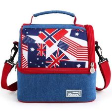 Custom Chillin Cooler Tote Bag - 8.5"w x 7"h x 6"d