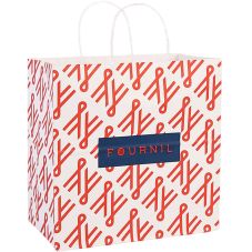 Full Color Custom Square Shopping Bag - 11''w x 11''h x 5.9''d