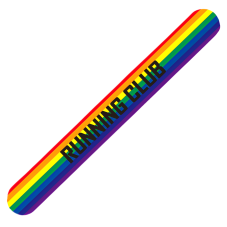 Full Color Custom Rainbow Slap Bracelet