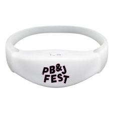 Full Color Custom Silicone Flashing LED Bracelet