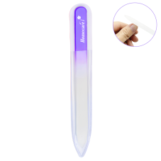 Custom Glass Nail File in Sleeve