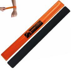 Custom Reflective Slap Bracelets - 9.5" x 1"