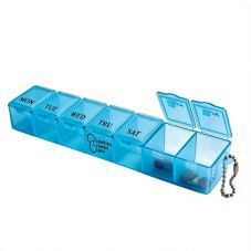 Custom 7-Day Pill Box w/ Chain