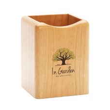 Full Color Custom Wood Pen Holder
