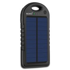 Portable Solar Power Bank Custom Charger - 5000mAh