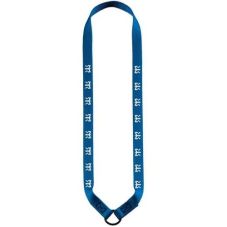 Promotional Water Bottle Strap w/ Expandable Rubber O-Ring -.75''w